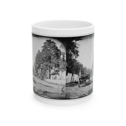 Warrenton, Virginia. Street View (U.S. Civil War) White Coffee Mug 11oz - Go Mug Yourself