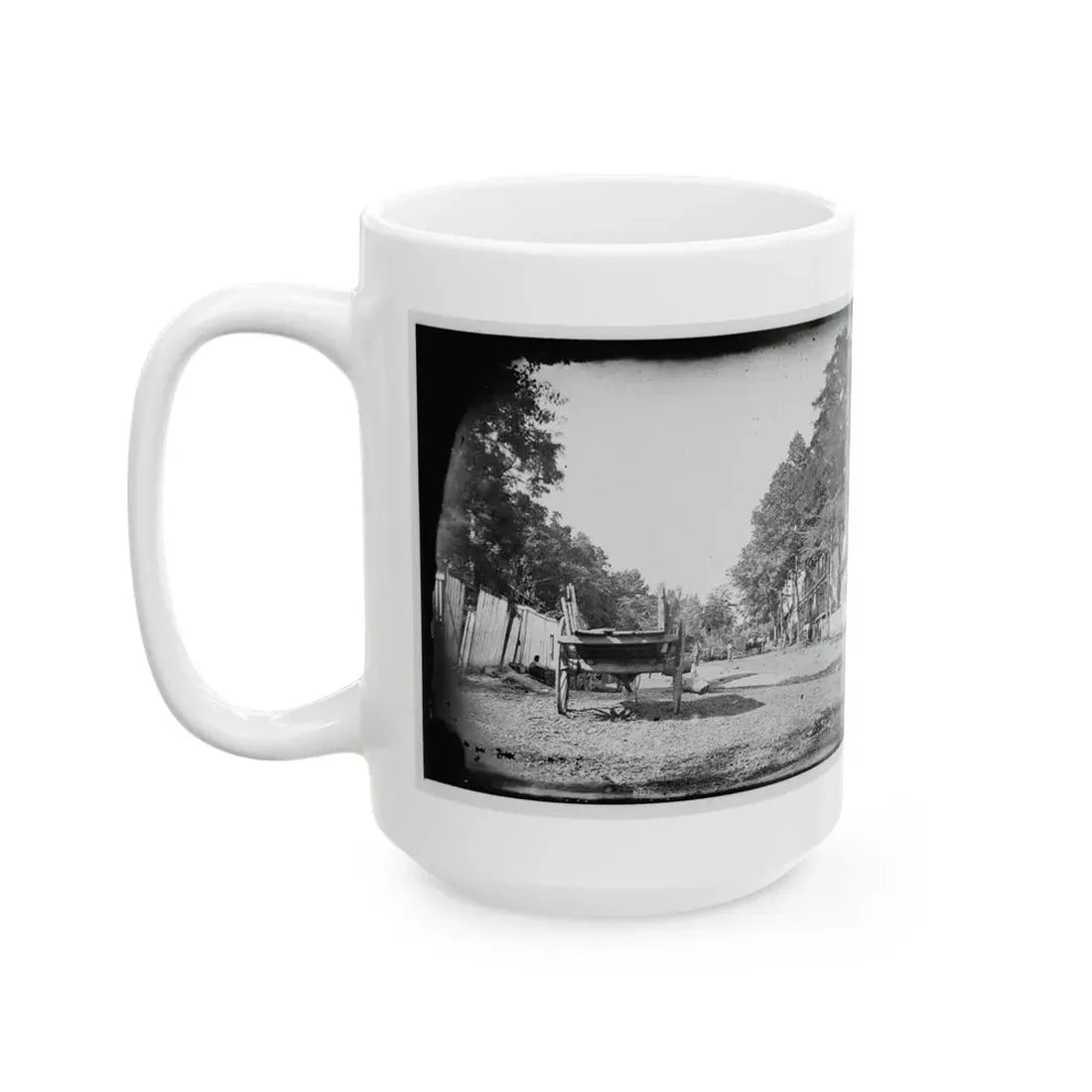 Warrenton, Virginia. Street View (U.S. Civil War) White Coffee Mug - Go Mug Yourself