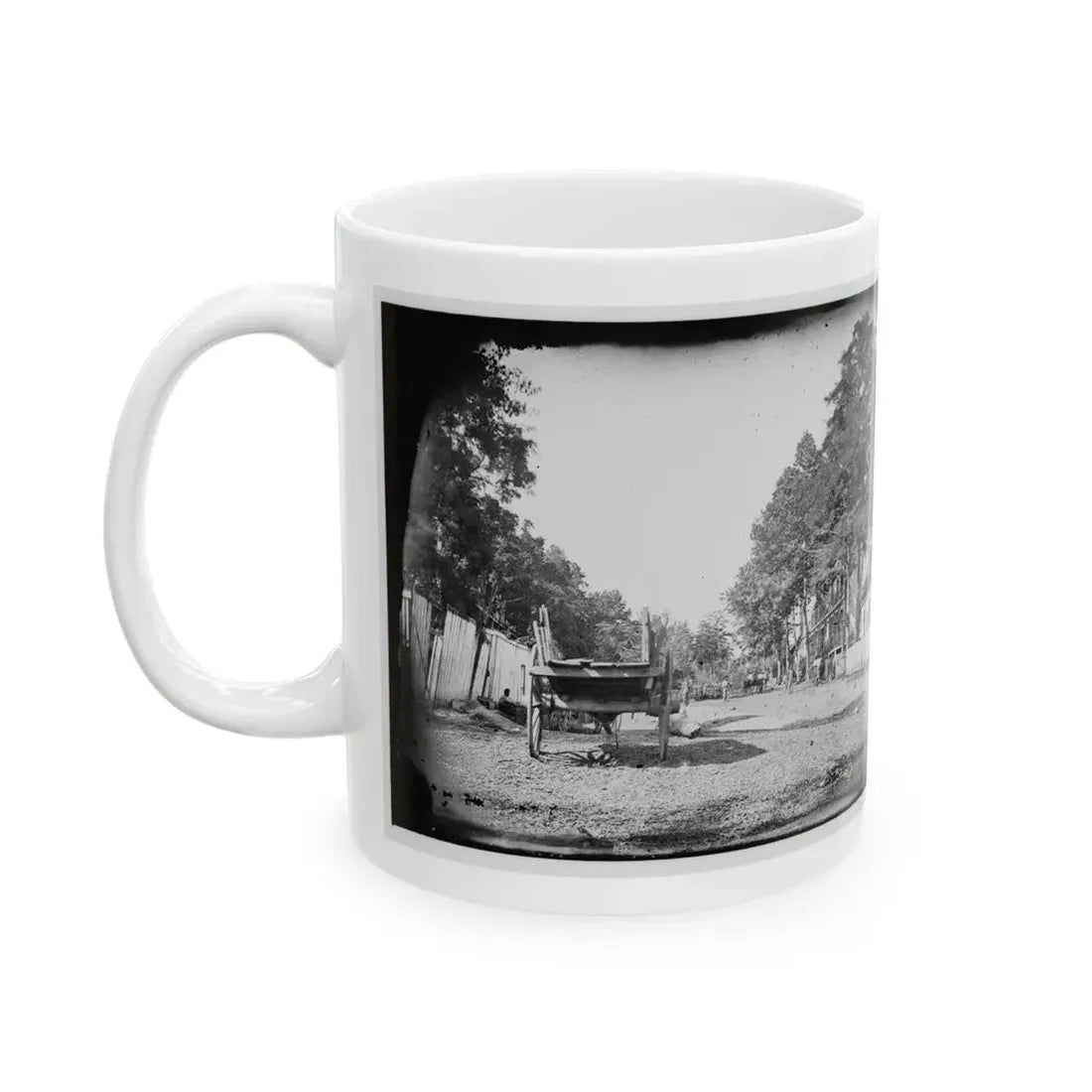 Warrenton, Virginia. Street View (U.S. Civil War) White Coffee Mug - Go Mug Yourself