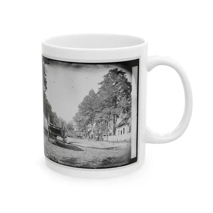 Warrenton, Virginia. Street View (U.S. Civil War) White Coffee Mug - Go Mug Yourself
