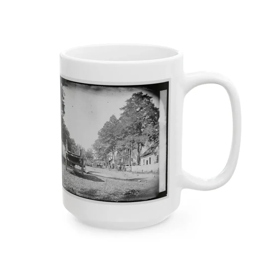 Warrenton, Virginia. Street View (U.S. Civil War) White Coffee Mug - Go Mug Yourself