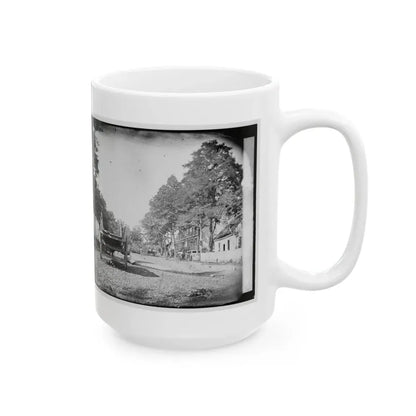 Warrenton, Virginia. Street View (U.S. Civil War) White Coffee Mug - Go Mug Yourself