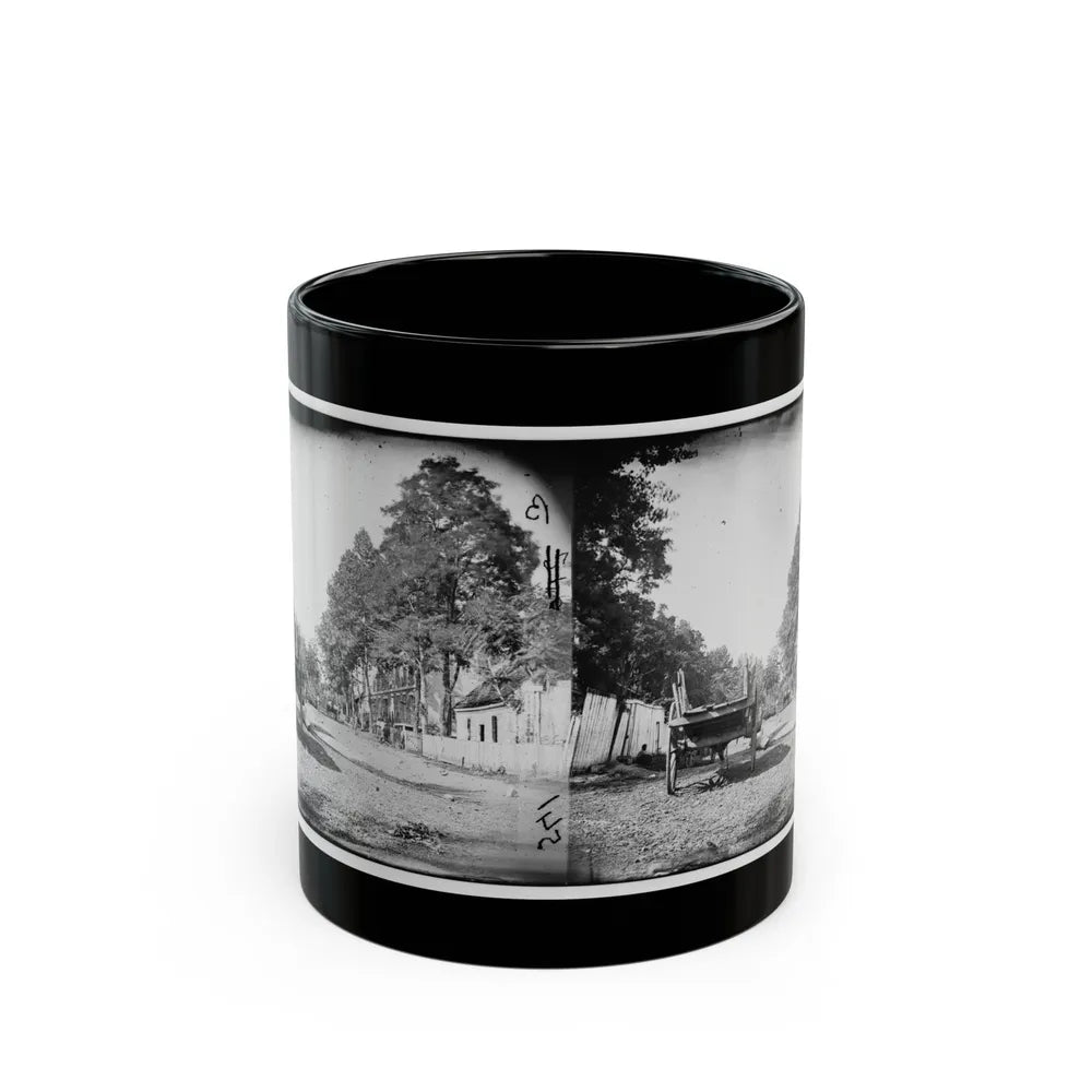 Warrenton, Virginia. Street View (U.S. Civil War) Black Coffee Mug-11oz-Go Mug Yourself