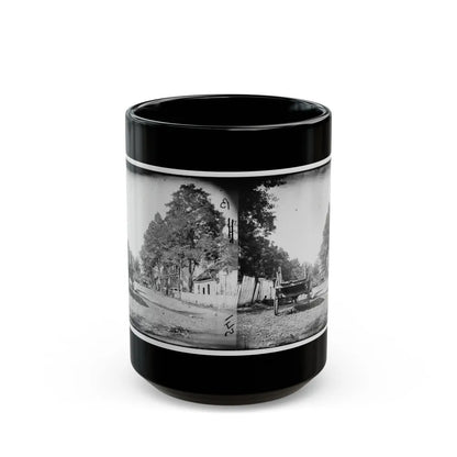 Warrenton, Virginia. Street View (U.S. Civil War) Black Coffee Mug-15oz-Go Mug Yourself