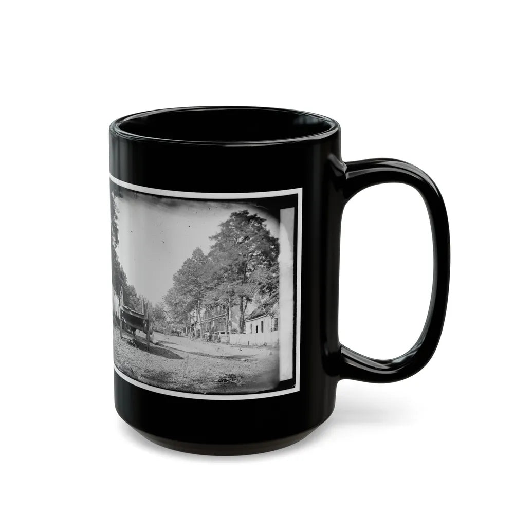 Warrenton, Virginia. Street View (U.S. Civil War) Black Coffee Mug-Go Mug Yourself