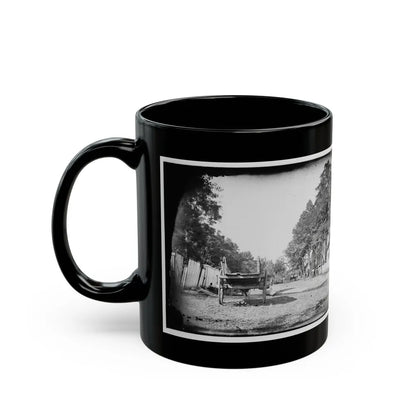 Warrenton, Virginia. Street View (U.S. Civil War) Black Coffee Mug-Go Mug Yourself