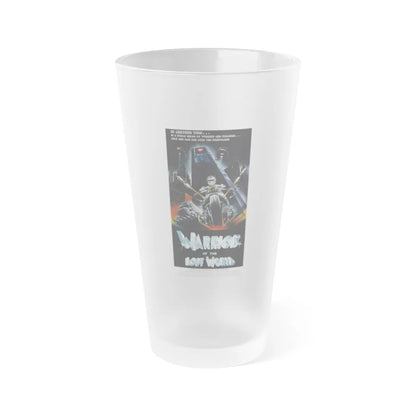 WARRIOR OF THE LOST WORLD 1983 Movie Poster - Frosted Pint Glass 16oz-16oz-Frosted-Go Mug Yourself