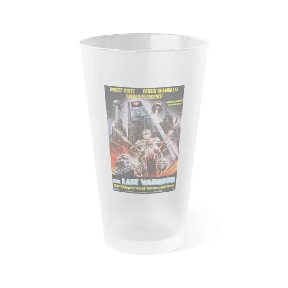 WARRIOR OF THE LOST WORLD (GERMAN) 1983 Movie Poster - Frosted Pint Glass 16oz-16oz-Frosted-Go Mug Yourself