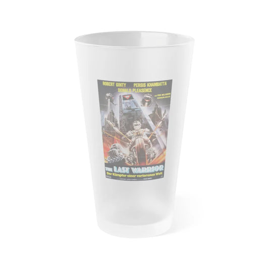 WARRIOR OF THE LOST WORLD (GERMAN) 1983 Movie Poster - Frosted Pint Glass 16oz-16oz-Frosted-Go Mug Yourself