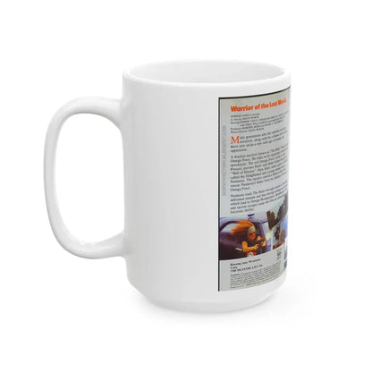 WARRIOR OF THE LOST WORLD (VHS COVER) - White Coffee Mug - Go Mug Yourself