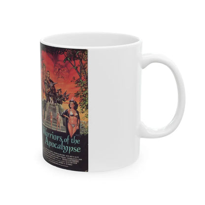 WARRIORS OF THE APOVALYPSE (VHS COVER) - White Coffee Mug-Go Mug Yourself