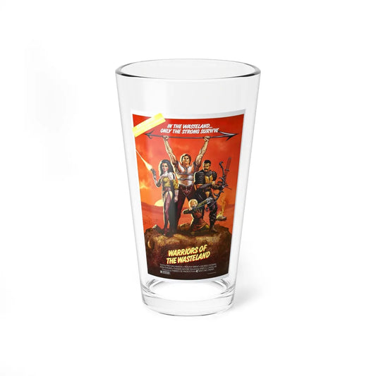 WARRIORS OF THE WASTELAND (THE NEW BARBARIANS) 1983 Movie Poster - Pint Glass 16oz-16oz-Go Mug Yourself