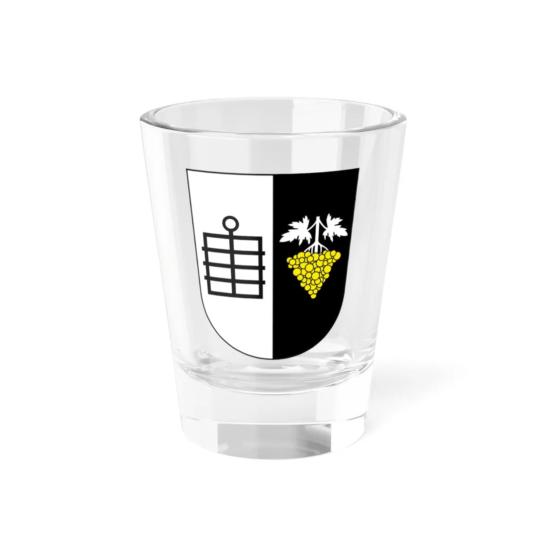 WarthWeiningen-blazon (Switzerland) (Coat of Arms) Shot Glass 1.5oz 1.5oz - Go Mug Yourself