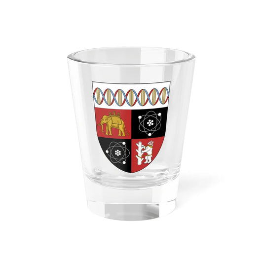 Warwick University Shield (United Kingdom) (Coat of Arms) Shot Glass 1.5oz 1.5oz - Go Mug Yourself