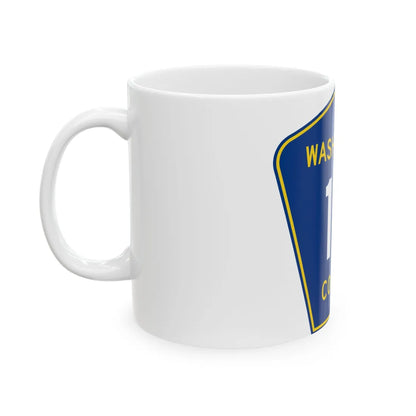 Washington County 18 MN (Minnesota) (Road Sign) White Coffee Mug - Go Mug Yourself