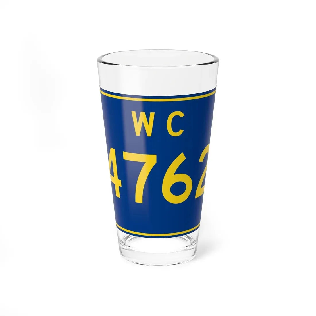 Washington County 4762 AR (Arkansas) (Road Sign) Pint Glass 16oz 16oz - Go Mug Yourself
