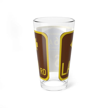 Washington County 6A NY blade sign (New York) (Road Sign) Pint Glss 16oz - Go Mug Yourself