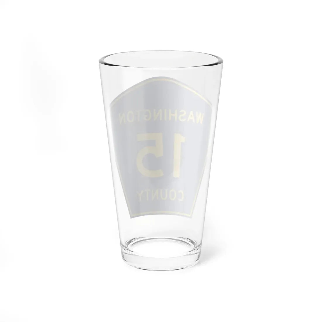 Washington County Route 15 MN (Minnesota) (Road Sign) Pint Glass 16oz - Go Mug Yourself