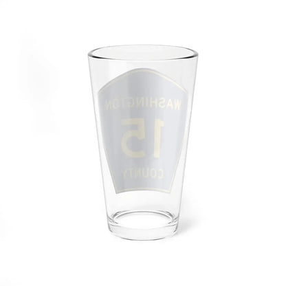 Washington County Route 15 MN (Minnesota) (Road Sign) Pint Glass 16oz - Go Mug Yourself