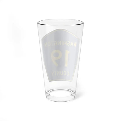Washington County Route 19 MN (Minnesota) (Road Sign) Pint Glass 16oz - Go Mug Yourself