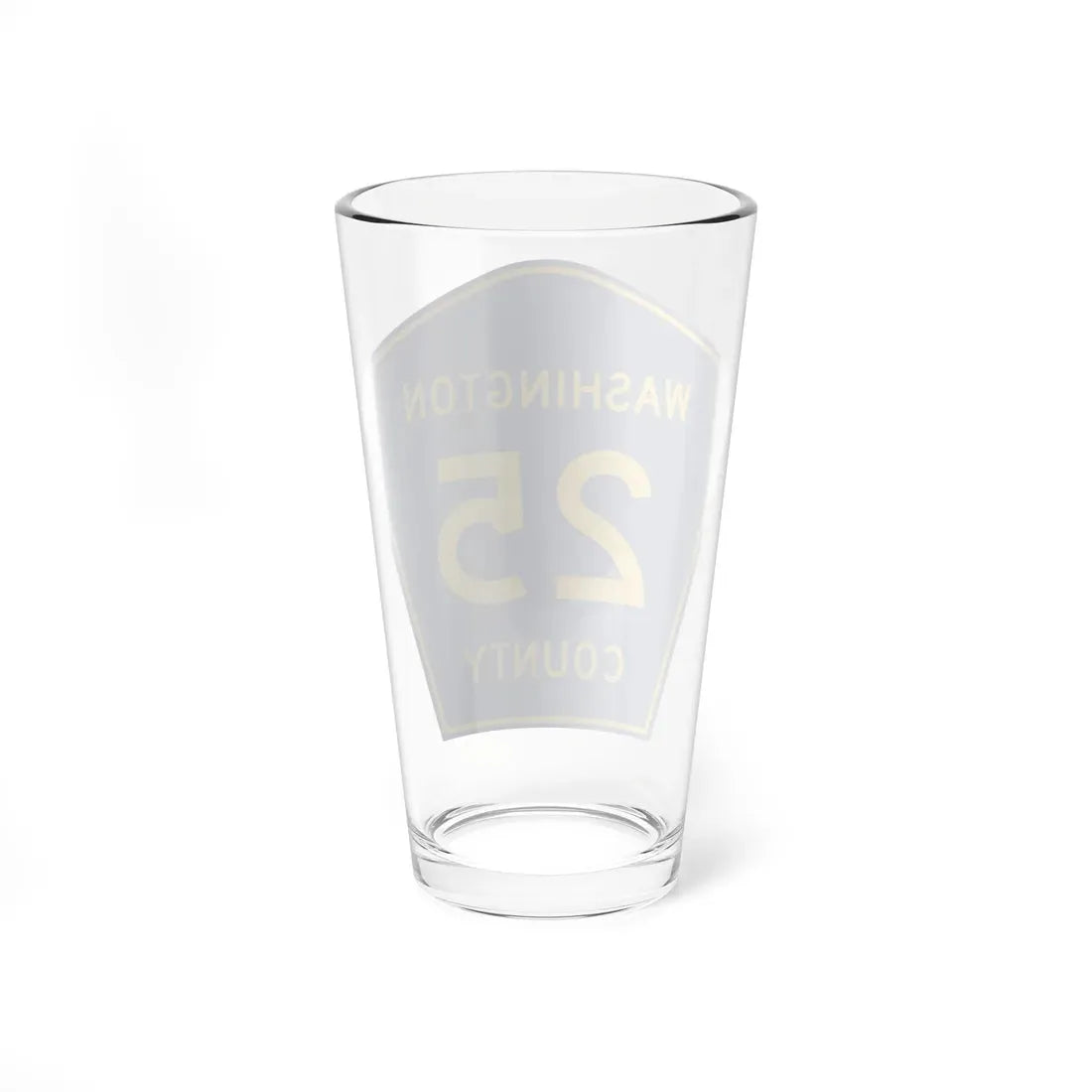Washington County Route 25 MN (Minnesota) (Road Sign) Pint Glass 16oz - Go Mug Yourself
