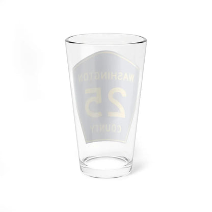 Washington County Route 25 MN (Minnesota) (Road Sign) Pint Glass 16oz - Go Mug Yourself