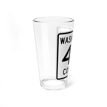 Washington County Route 4A MN (Minnesota) (Road Sign) Pint Glass 16oz - Go Mug Yourself