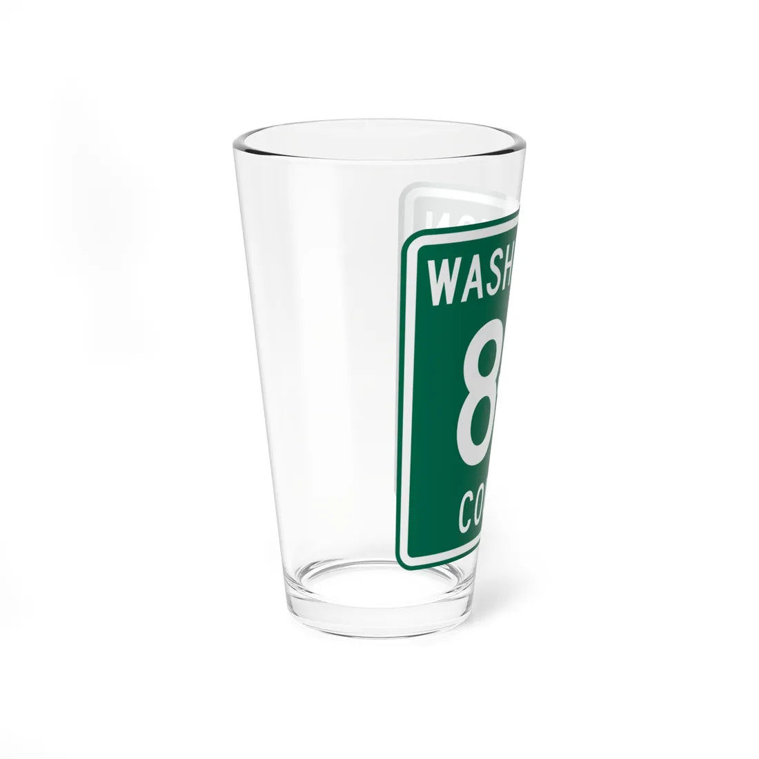 Washington County Route 8A OH (Ohio) (Road Sign) Pint Glss 16oz - Go Mug Yourself
