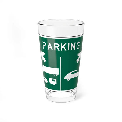 Washington D4-401 (Washington) (Road Sign) Pint Glass 16oz 16oz - Go Mug Yourself