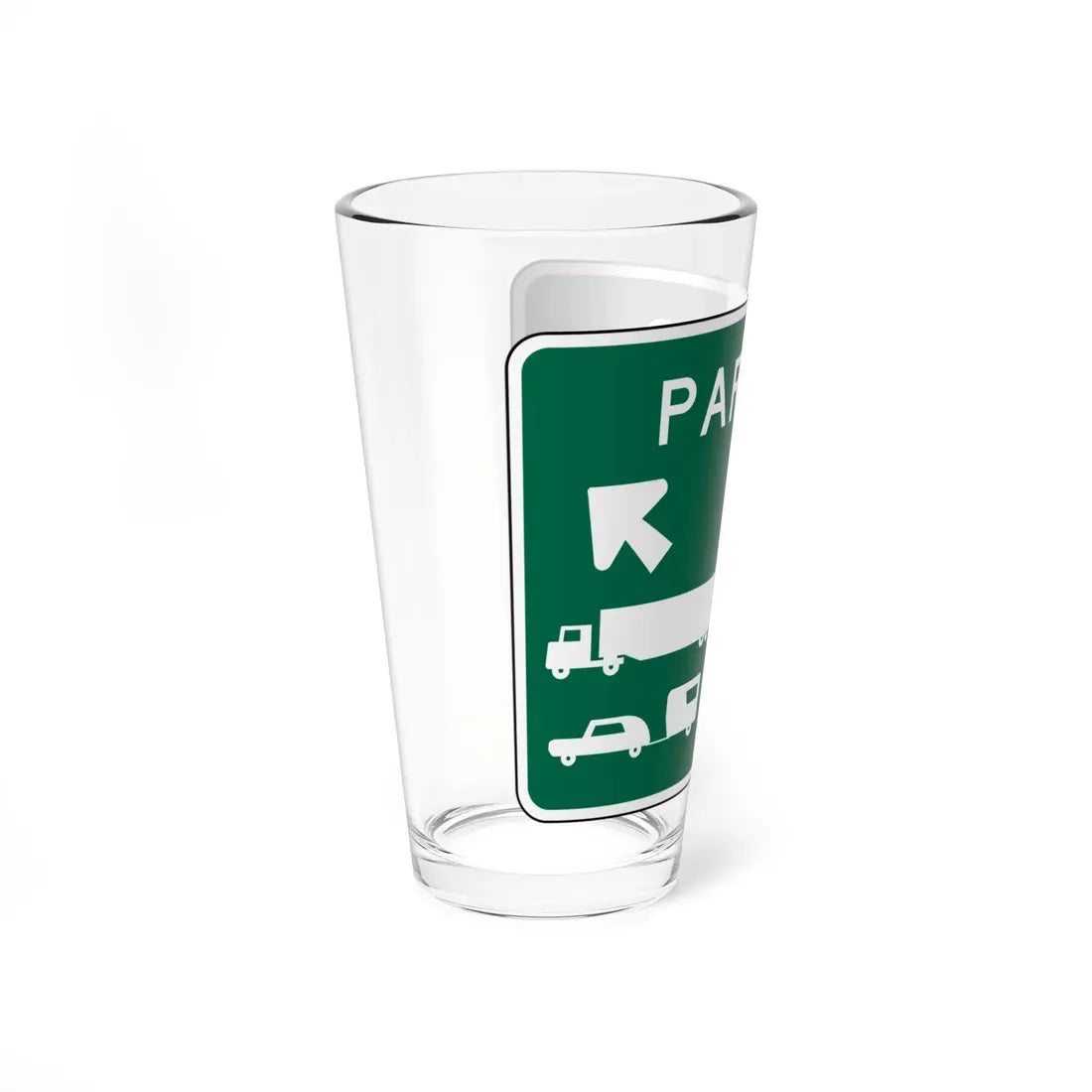 Washington D4-401 (Washington) (Road Sign) Pint Glass 16oz - Go Mug Yourself