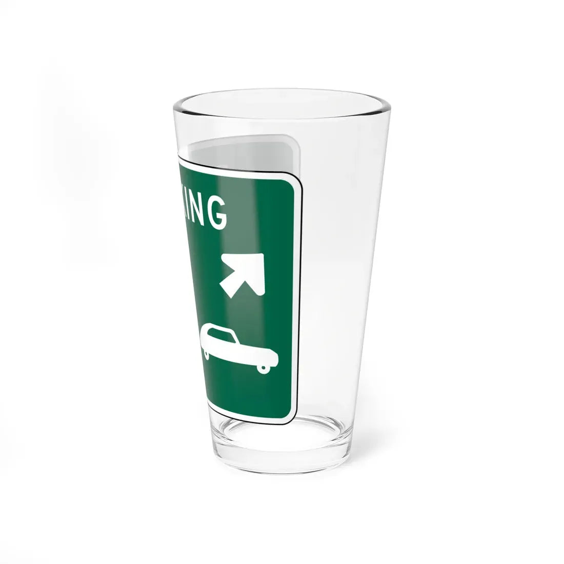 Washington D4-401 (Washington) (Road Sign) Pint Glass 16oz - Go Mug Yourself
