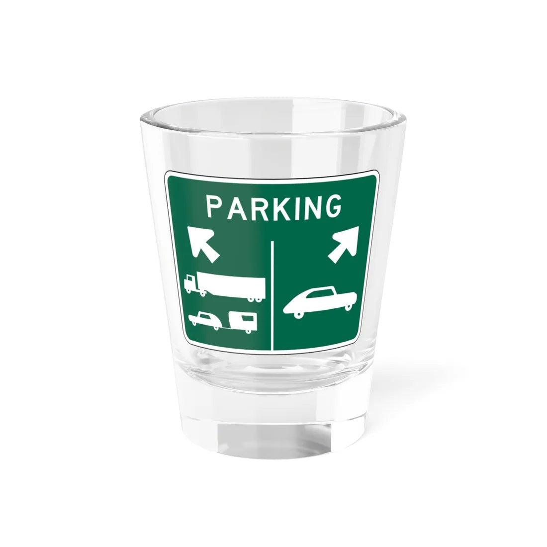 Washington D4-401 (Washington) (Road Sign) Shot Glass 1.5oz 1.5oz - Go Mug Yourself