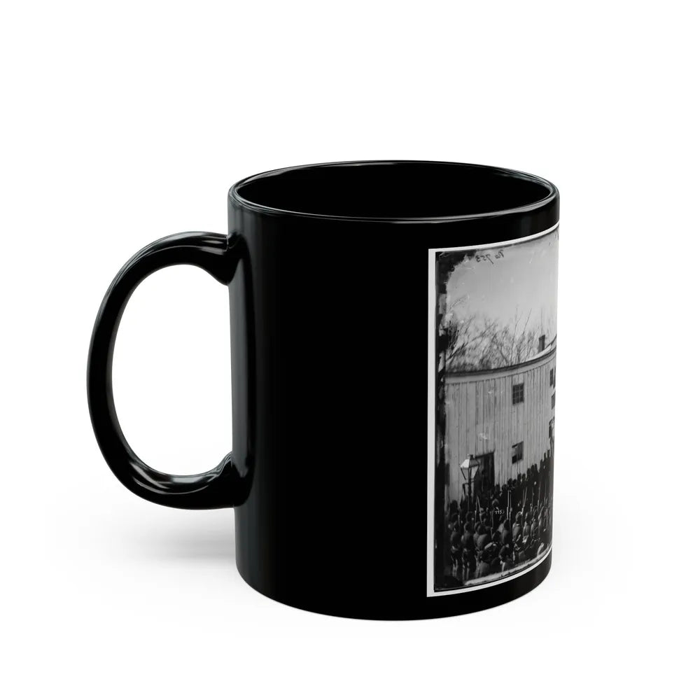 Washington, D.C. Adjusting The Rope For The Execution Of Wirz (U.S. Civil War) Black Coffee Mug-Go Mug Yourself