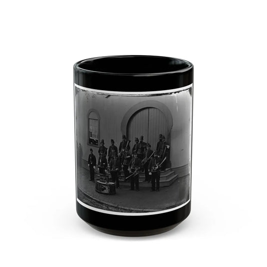 Washington, D.C. Band Of 10th Veteran Reserve Corps (U.S. Civil War) Black Coffee Mug-15oz-Go Mug Yourself