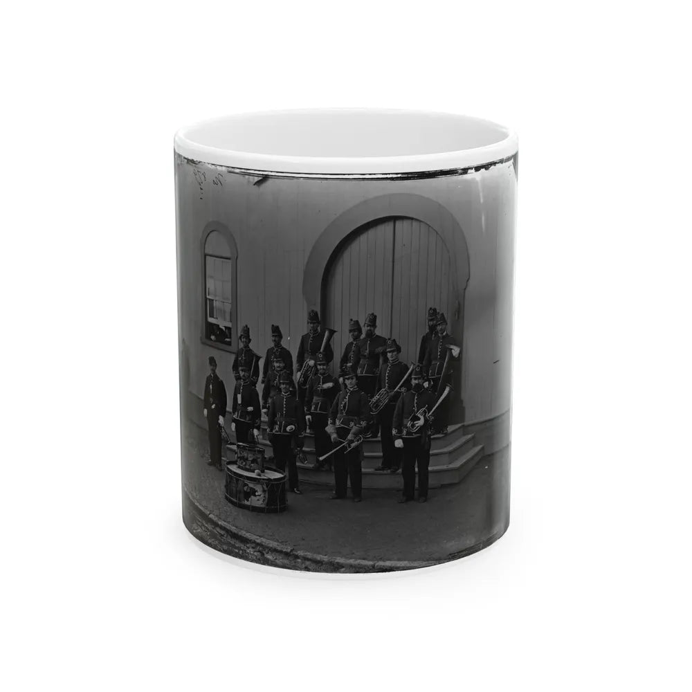 Washington, D.C. Band Of 10th Veteran Reserve Corps (U.S. Civil War) White Coffee Mug-11oz-Go Mug Yourself