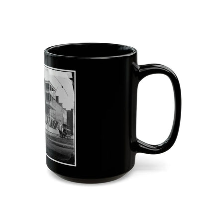 Washington, D.C. Buildings Of The Sanitary Commission Home Lodge For Invalid Soldiers, North Capitol Near C St. (U.S. Civil War) Black Coffee Mug-Go Mug Yourself