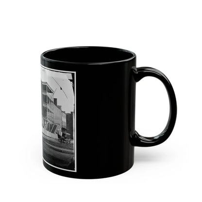 Washington, D.C. Buildings Of The Sanitary Commission Home Lodge For Invalid Soldiers, North Capitol Near C St. (U.S. Civil War) Black Coffee Mug-Go Mug Yourself