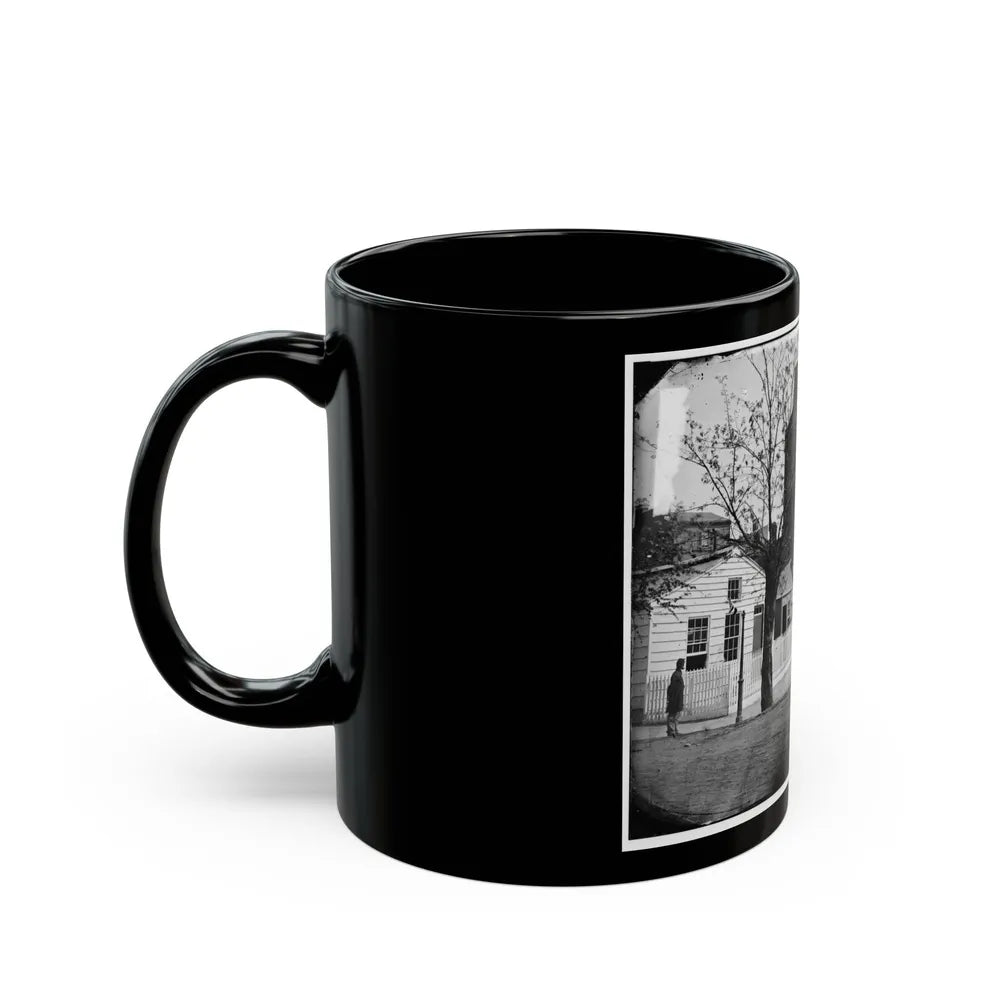 Washington, D.C. Buildings Of The Sanitary Commission Home Lodge For Invalid Soldiers, North Capitol Near C St. (U.S. Civil War) Black Coffee Mug-Go Mug Yourself