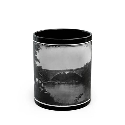 Washington, D.C. Cabin John Bridge In Nearby Maryland (U.S. Civil War) Black Coffee Mug-11oz-Go Mug Yourself