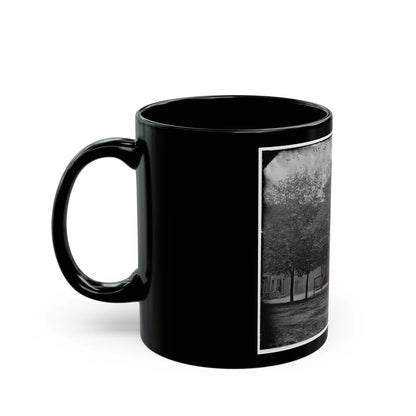 Washington, D.C. Central Office Of The Sanitary Commission, 1333 F Street, N.W. (U.S. Civil War) Black Coffee Mug-Go Mug Yourself