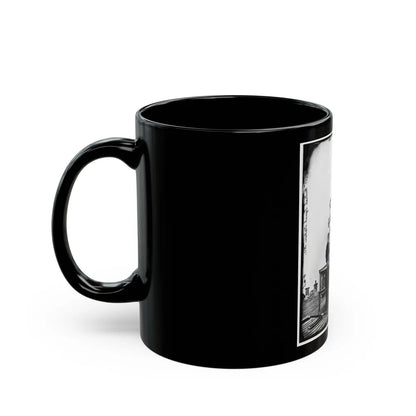 Washington, D.C. Central Signal Station, Winder Building, 17th And E Streets Nw, And Signal Corps Men (U.S. Civil War) Black Coffee Mug-Go Mug Yourself