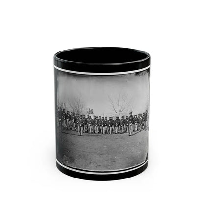Washington, D.C. Company I, 9th Veteran Reserve Corps, At Washington Circle (U.S. Civil War) Black Coffee Mug-11oz-Go Mug Yourself