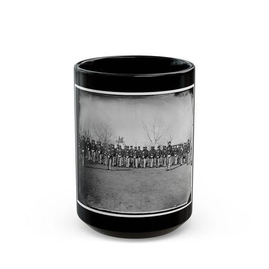 Washington, D.C. Company I, 9th Veteran Reserve Corps, At Washington Circle (U.S. Civil War) Black Coffee Mug-15oz-Go Mug Yourself