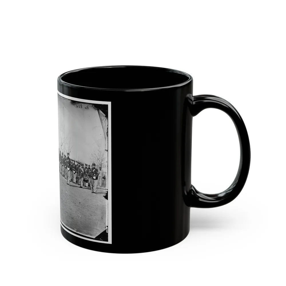 Washington, D.C. Company I, 9th Veteran Reserve Corps, At Washington Circle (U.S. Civil War) Black Coffee Mug-Go Mug Yourself
