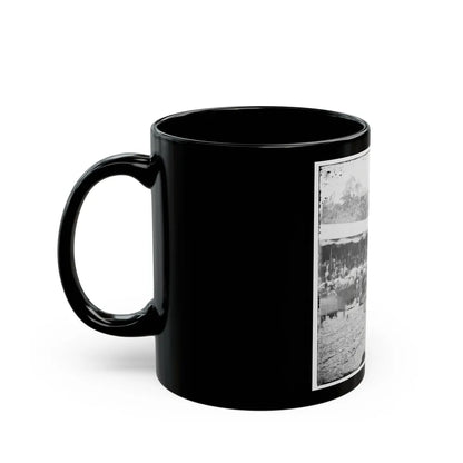 Washington, D.C. Crowd In Front Of Presidential Reviewing Stand (U.S. Civil War) Black Coffee Mug-Go Mug Yourself