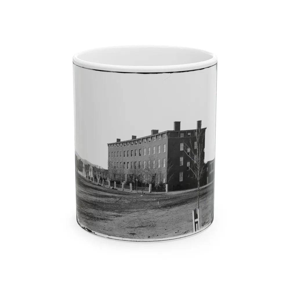 Washington, D.C. Douglas Hospital (Formerly Minnesota Row ), 2d And I Streets Nw (U.S. Civil War) White Coffee Mug-11oz-Go Mug Yourself