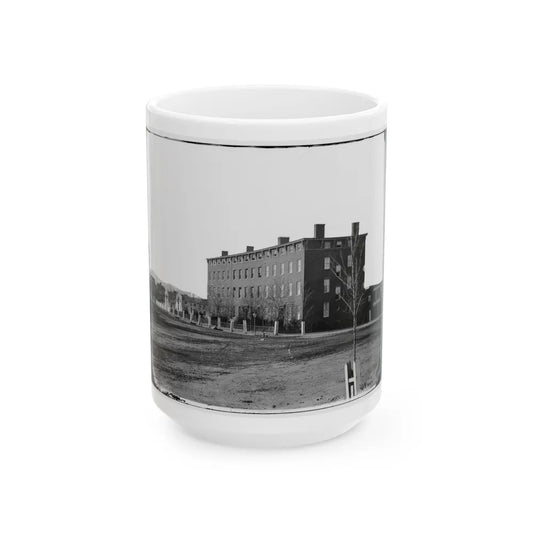 Washington, D.C. Douglas Hospital (Formerly Minnesota Row ), 2d And I Streets Nw (U.S. Civil War) White Coffee Mug-15oz-Go Mug Yourself