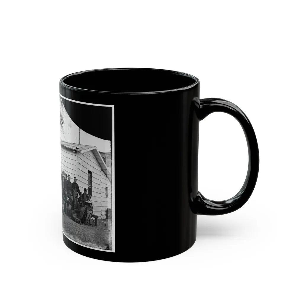 Washington, D.C. Drum Corps Of 10th Veteran Reserve Corps At Leisure (U.S. Civil War) Black Coffee Mug-Go Mug Yourself
