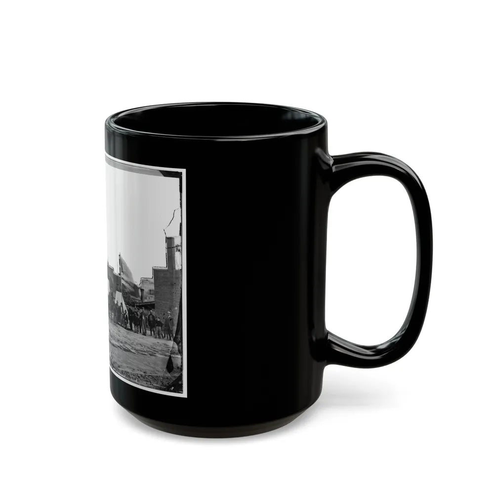 Washington, D.C. Field Relief Wagons And Workers Of U.S. Sanitary Commission (U.S. Civil War) Black Coffee Mug-Go Mug Yourself