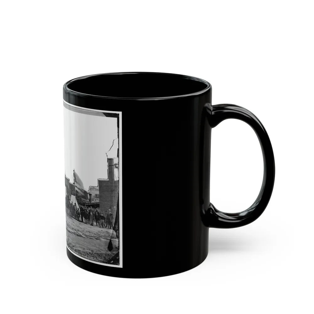 Washington, D.C. Field Relief Wagons And Workers Of U.S. Sanitary Commission (U.S. Civil War) Black Coffee Mug-Go Mug Yourself